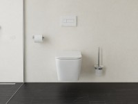 Унитаз подвесной Ravak Natural RimOFF безободковый, сиденье с микролифтом, белый