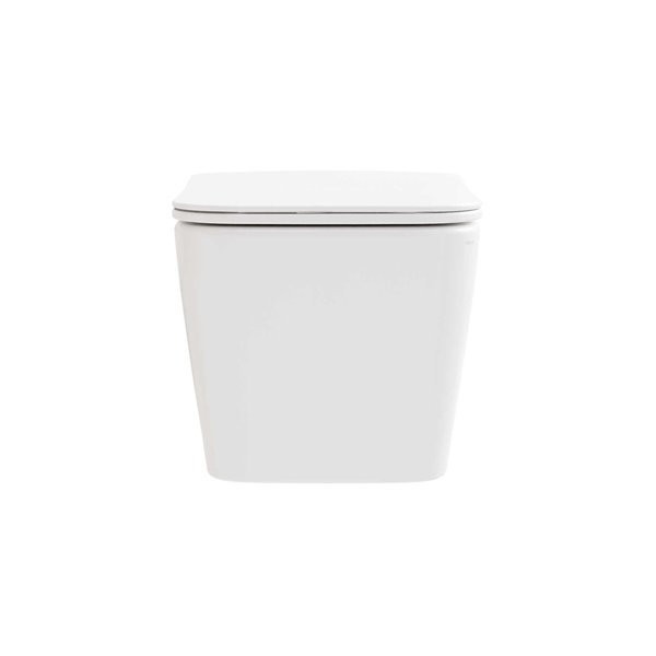 Унитаз подвесной Ravak Natural RimOFF безободковый, сиденье с микролифтом, белый