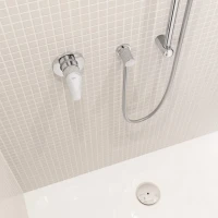 Встраиваемый смеситель для душа и ванны Grohe BauEdge 29040001 С ВНУТРЕННЕЙ ЧАСТЬЮ, хром