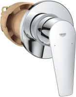 Встраиваемый смеситель для душа и ванны Grohe BauEdge 29040001 С ВНУТРЕННЕЙ ЧАСТЬЮ, хром