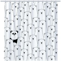 Штора для ванной Fixsen 2500 Panda FX-2501 без колец Штора для ванной Fixsen 2500 Panda FX-2501 без колец