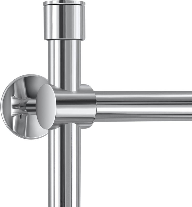 Полотенцесушитель электрический Secado Флоренция 2 100x55 см, подключение слева, глянцевый хром, лесенка