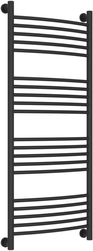 Полотенцесушитель водяной Сунержа Богема + 120x50, темный титан муар, дуга