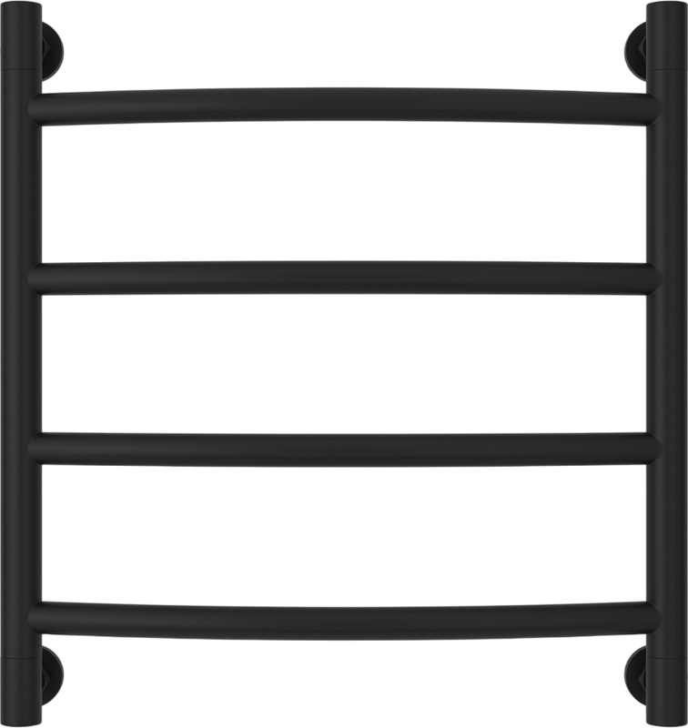 Полотенцесушитель водяной Сунержа Галант + 50x50, черный матовый