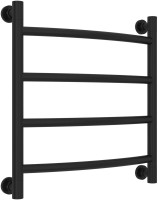 Полотенцесушитель водяной Сунержа Галант + 50x50, черный матовый