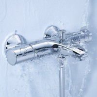 Термостатический смеситель Grohe Grohtherm 800 34567000 для ванны с душем Термостатический смеситель Grohe Grohtherm 800 34567000 для ванны с душем
