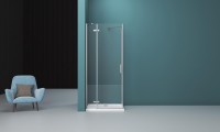 Душевой уголок BelBagno Kraft AH-12-120/80-C-Cr L