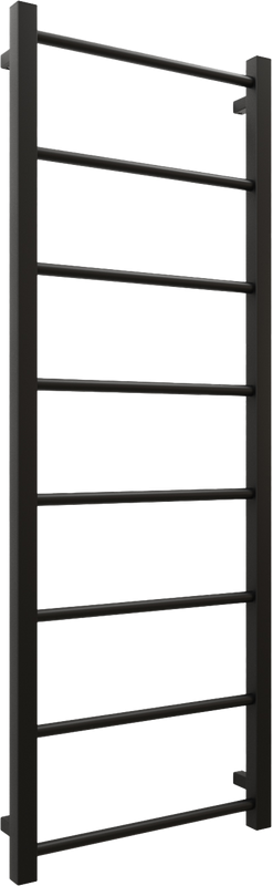 Полотенцесушитель водяной Grota Simple 120x43, RAL9005 черный матовый