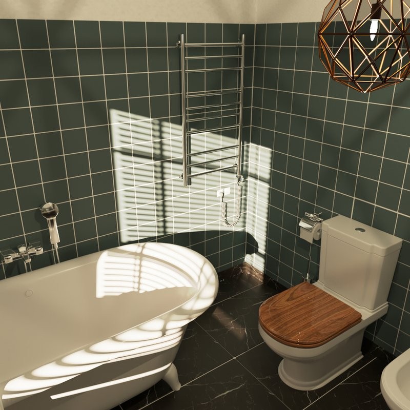 Полотенцесушитель электрический Маргроид Вид 10 10-10050-257R 105x55 см, подключение справа, глянцевый хром, лесенка