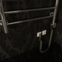 Полотенцесушитель электрический Маргроид Вид 10 10-10050-257R 105x55 см, подключение справа, глянцевый хром, лесенка
