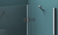 Душевой уголок BelBagno Kraft P-1-100-C-Cr L