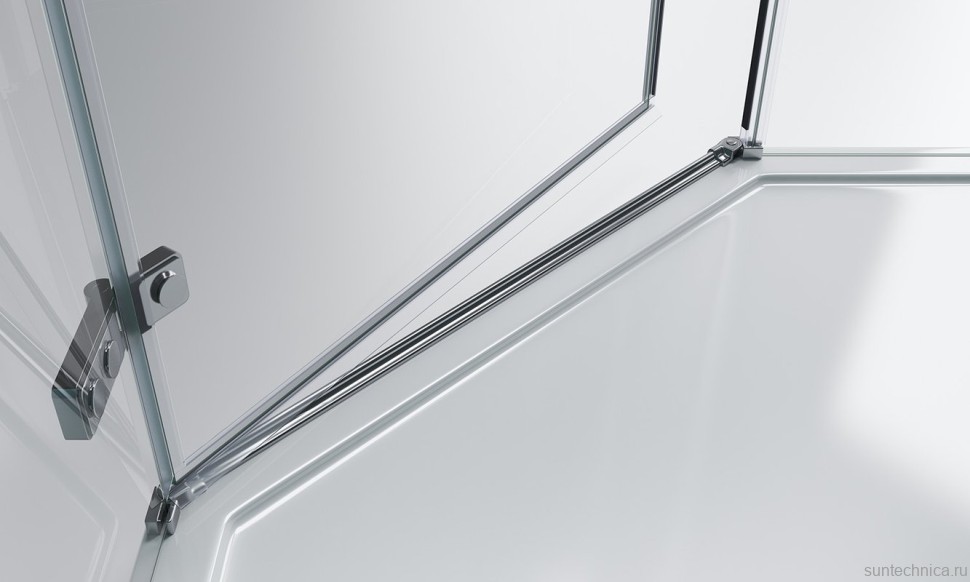 Душевой уголок BelBagno Kraft P-1-100-C-Cr L