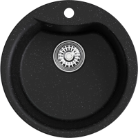 Мойка кухонная Mixline ML-GM12 черная