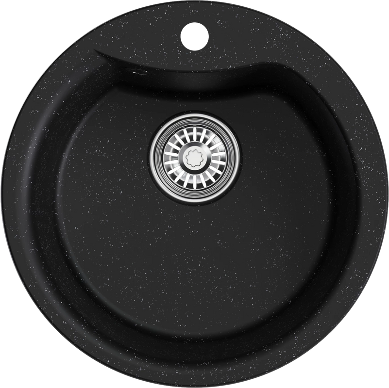 Мойка кухонная Mixline ML-GM12 черная