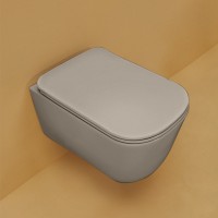 Унитаз подвесной Kerasan Tribeca 511481 nocciola mat