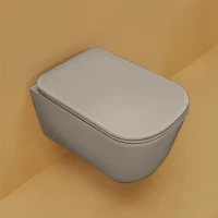 Унитаз подвесной Kerasan Tribeca 511481 nocciola mat Унитаз подвесной Kerasan Tribeca 511481 nocciola mat