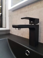 Смеситель для раковины AltroBagno Lamberto AltroBagnoLamberto0124MB матовый черный