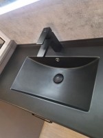 Смеситель для раковины AltroBagno Lamberto AltroBagnoLamberto0124MB матовый черный