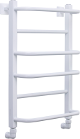 Полотенцесушитель водяной Comfysan Puro-K W-6 60х40 60x45 см, матовый белый, лесенка