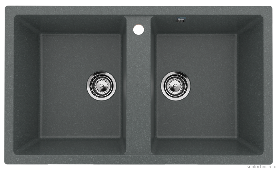 Мойка кухонная Ulgran U-708 -343 антрацит