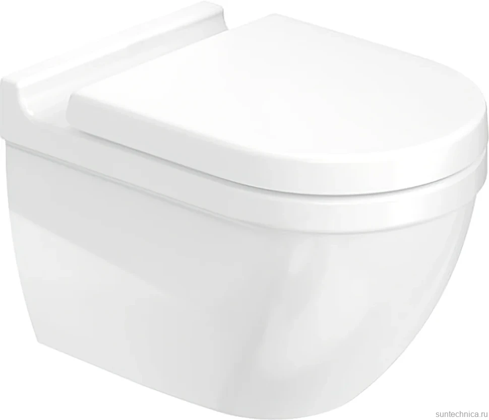 Унитаз подвесной Duravit Starck 3 2527090000 с микролифтом