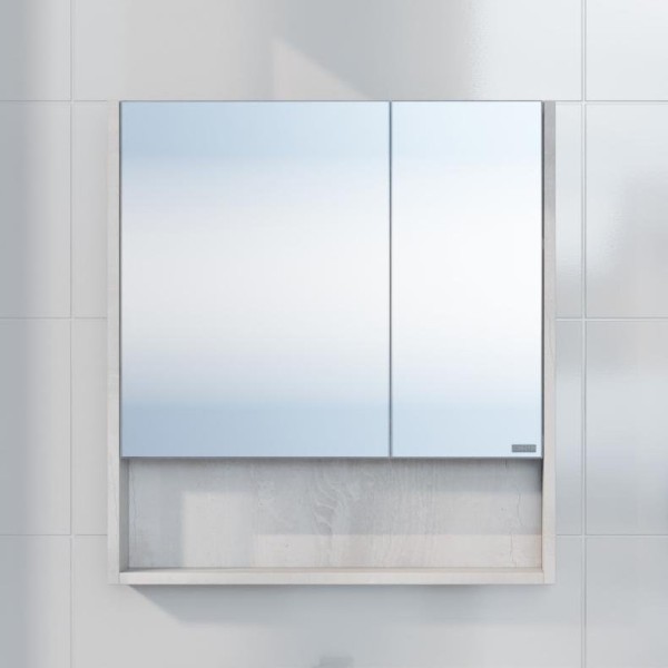 Зеркало-шкаф СаНта Мира 60 светлый