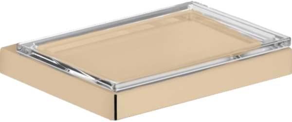 Мыльница Keuco Edition 11 11155039000 бронза шлифованная, с держателем