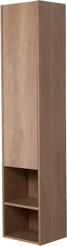 Шкаф пенал для ванной BelBagno Kraft L rovere nebrasca nature, 1 дверь