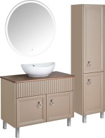 Мебель для ванной комнаты ASB-Woodline Риола 100 капучино