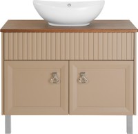 Мебель для ванной комнаты ASB-Woodline Риола 100 капучино