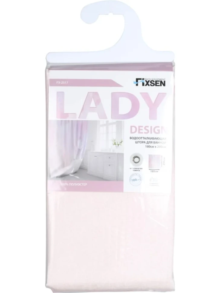 Штора для ванной Fixsen Design FX-2517 Lady