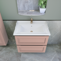 Мебель для ванной комнаты Caprigo Wales 70 пудра