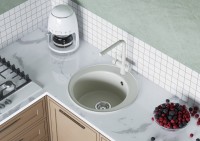 Мойка кухонная AQUATON Шелли 50, жемчуг