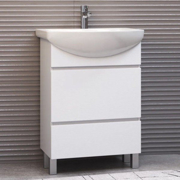 Тумба под раковину Vigo Wing 60 напольная, 2 ящика