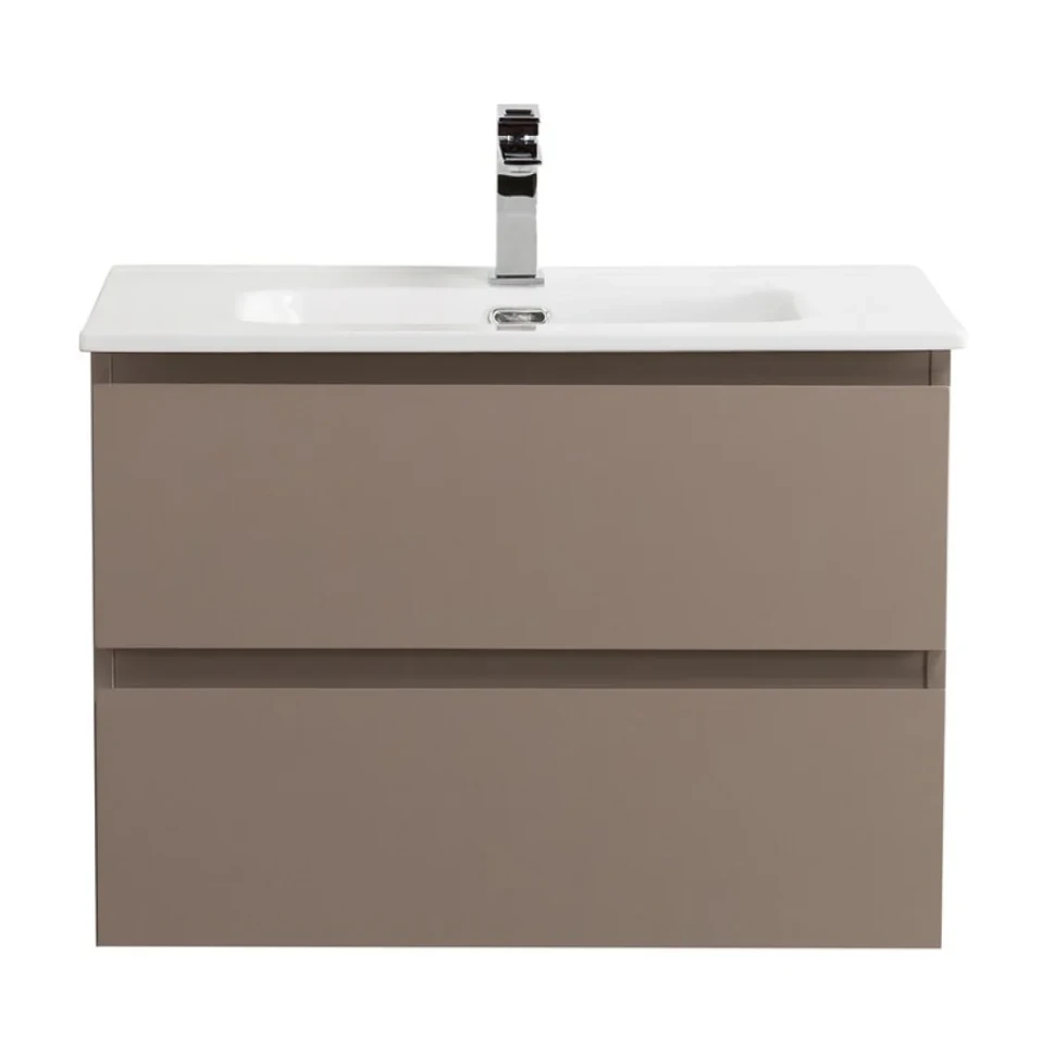 Тумба под раковину без столешницы BelBagno Kraft 39 70 подвесная, матовая бежевая