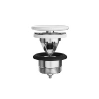 Донный клапан для раковины KERAMA MARAZZI DRR.2/WHT белый глянцевый