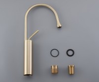 Смеситель для раковины Bronze de Luxe Scandi 9015BR золото