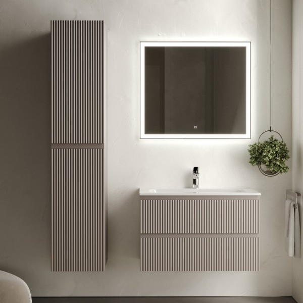 Мебель для ванной комнаты Sancos Snob R 80 см, doha soft