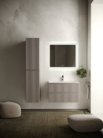Мебель для ванной комнаты Sancos Snob R 80 см, doha soft