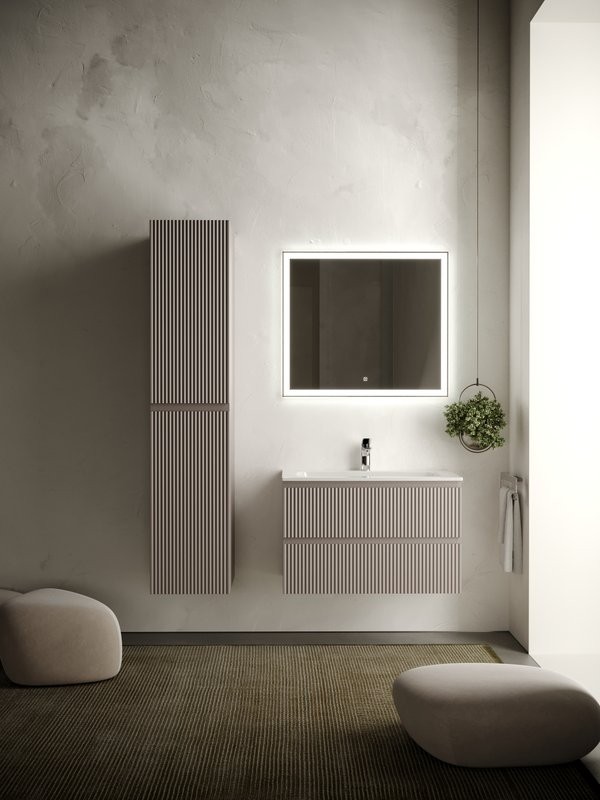 Мебель для ванной комнаты Sancos Snob R 80 см, doha soft