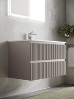Мебель для ванной комнаты Sancos Snob R 80 см, doha soft