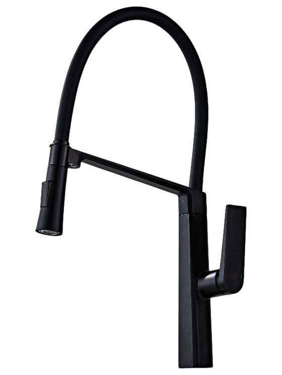 Смеситель для кухни Haiba HB73827-7 черный