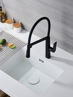 Смеситель для кухни Haiba HB73827-7 черный