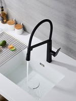 Смеситель для кухни Haiba HB73827-7 черный