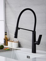 Смеситель для кухни Haiba HB73827-7 черный