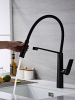 Смеситель для кухни Haiba HB73827-7 черный