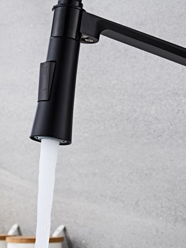 Смеситель для кухни Haiba HB73827-7 черный