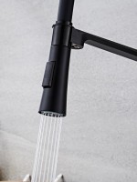 Смеситель для кухни Haiba HB73827-7 черный