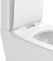 Унитаз-компакт напольный Teymi Ellie T40801 с микролифтом, безободковый, белый