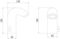 Смеситель для раковины Savol S-GY8862 Смеситель для раковины Savol S-GY8862